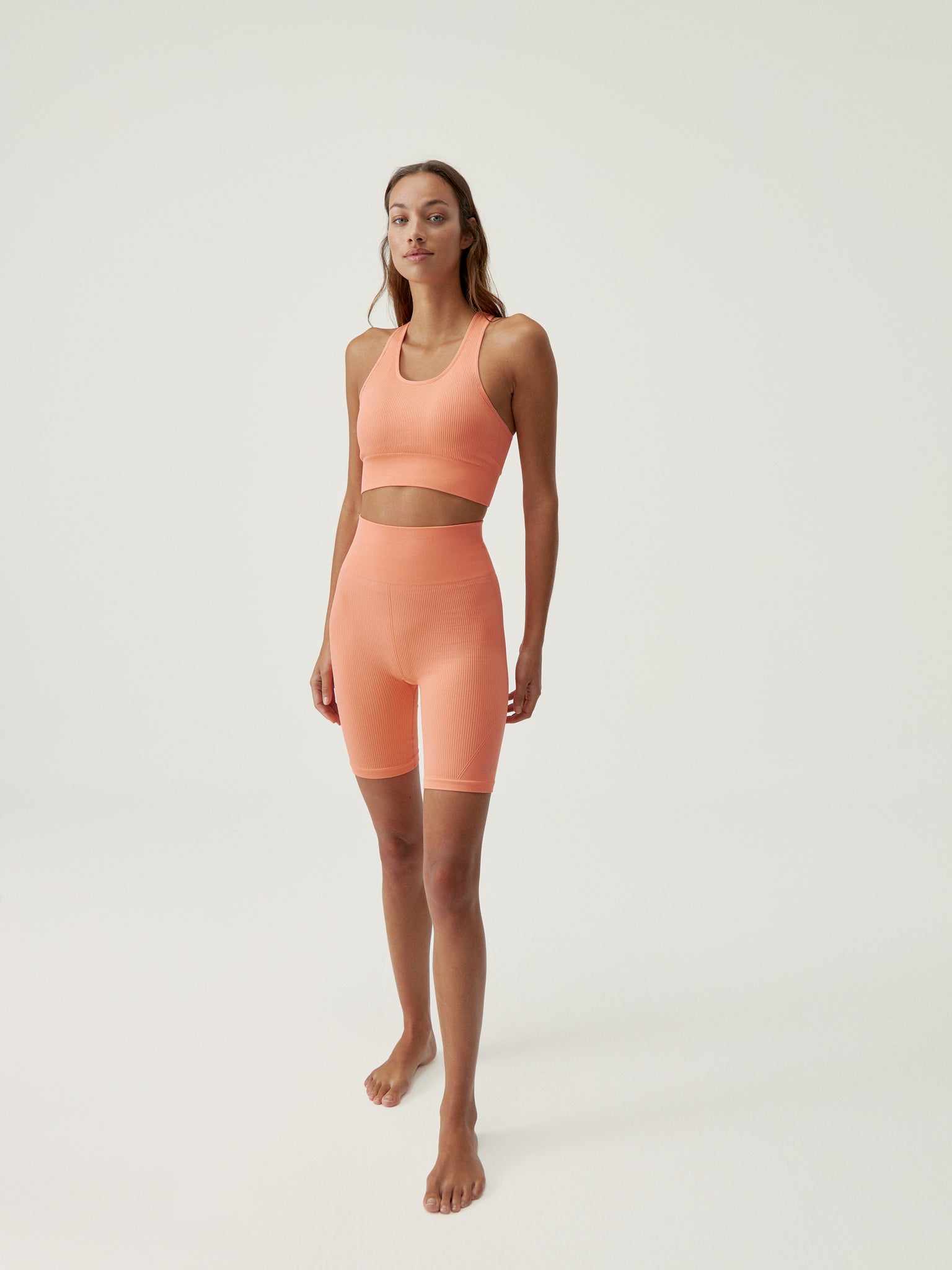 Sports Bra Kalindi in Nectarine
