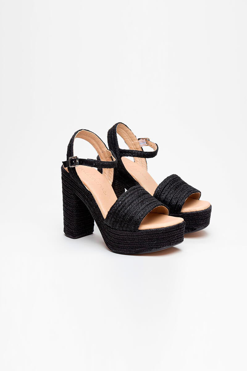 Platform Sandals Sophie Black