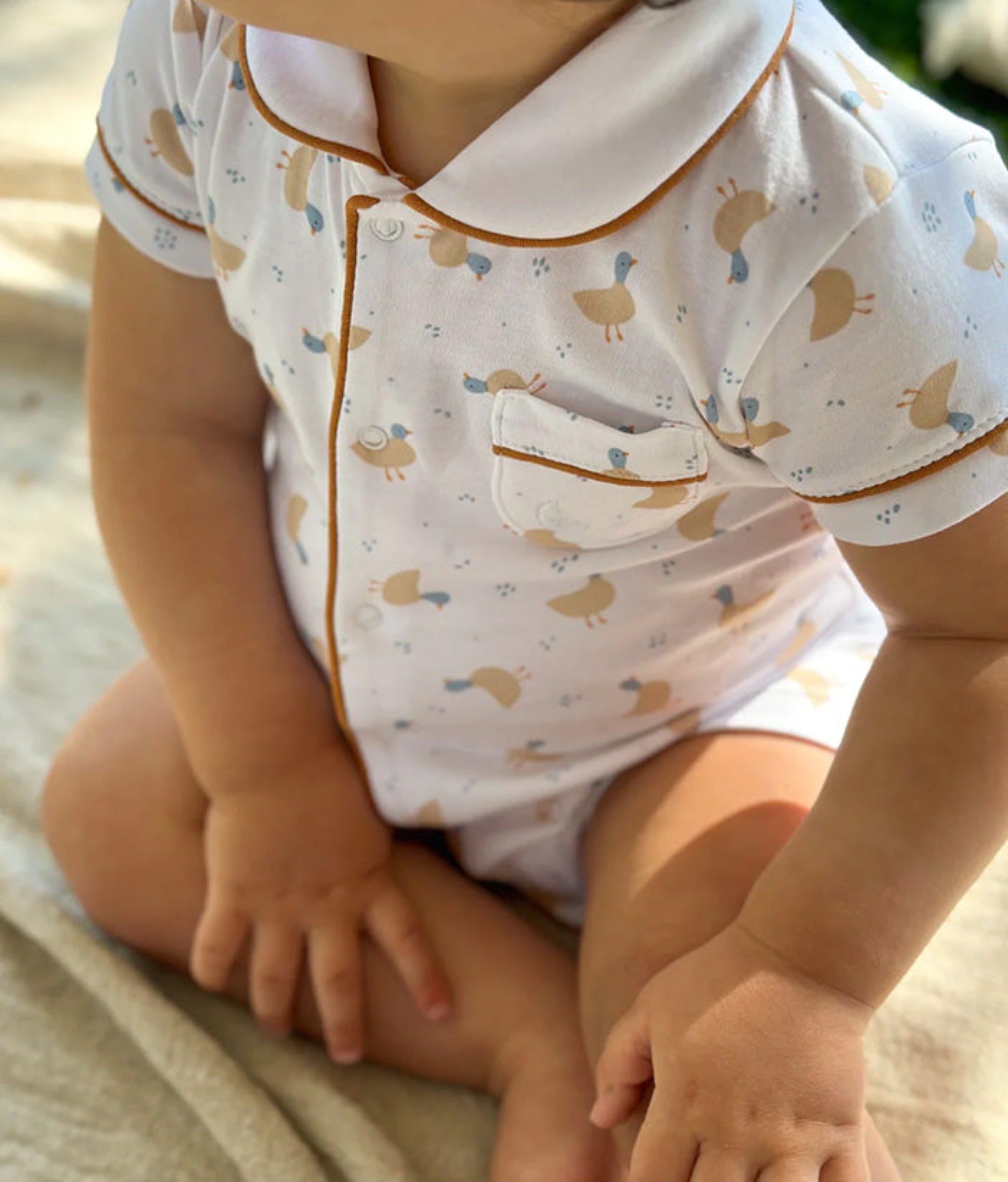 Pyjama Romper Night Duckling